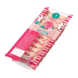 Sugar Butter Sand Tree Sandwich Cookie - Peach Milk Chocolate 10 pc pack