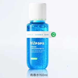 【Livraison directe de Chine】 Papa Tortue Contrôle de l'huile pour adolescents et anti-acné Lotion tonique Essence pour rétrécir les pores 150 ml * 1 bouteille