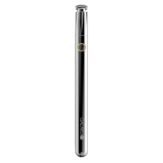 [Fun and Mood] 갈라쿠 플러팅 펜 남녀공용, 등진동 포인트 타이드 펜, 커플을 위한 인터랙티브 클리토리스 자극 성인용품, 실버 1 PC
