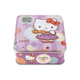 Sanrio Hello Kitty Chocolate Cookies(Square Tin) (13gX5)