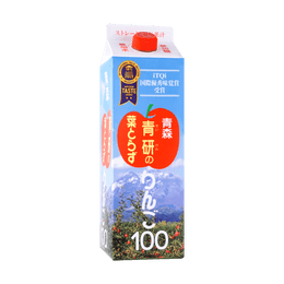 日本SEIKEN青研 100%青森苹果汁 纯天然果汁  952ml【一瓶使用6个苹果】【健康0添加】