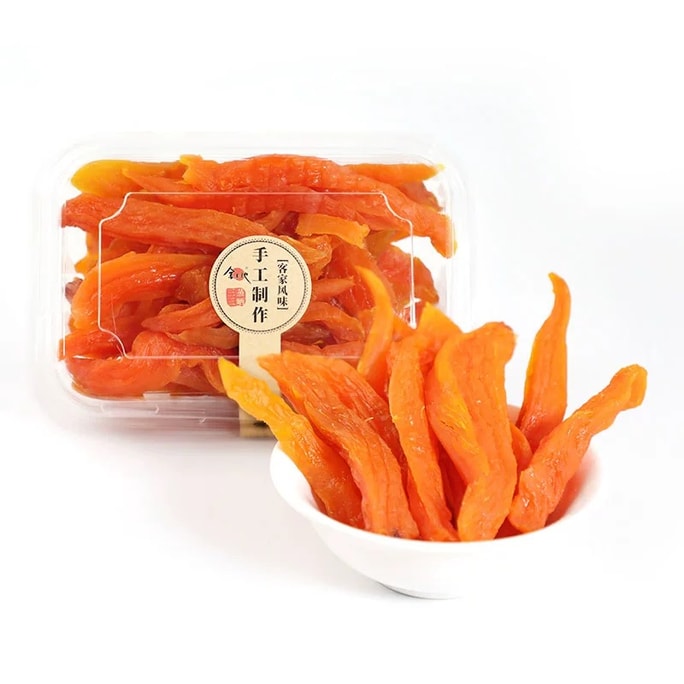 Steamed Dried Sweet Potato Original Flavor 300g [The Taste Of Childhood] [Soft, waxy, sweet and non-stick]