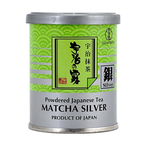 宇治のつゆ 抹茶パウダー シルバー 40g【クリーンラベル】【自家製ラテやデザート作りに最適】