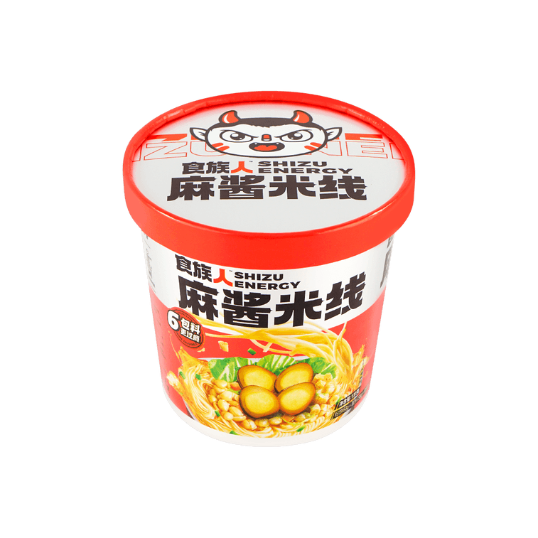 食族人 麻醬米線 沖泡即食米粉 杯裝 131g 4