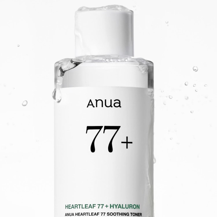 ANUA ハートリーフ77＋ヒアルロン スージングトナー ヴィーガン、8.45