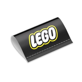 Lego Wash Car Door Logo Sticker/Creative/Decorative Sticker/Toy/Refit-Black 1Pc