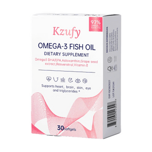Little Pink Diamond Fish Oil 97% High-Concentration Omega-3 Deep Sea Fish Oil With Astaxanthin For Brightening, Skincare, And Beauty - 30 Capsules