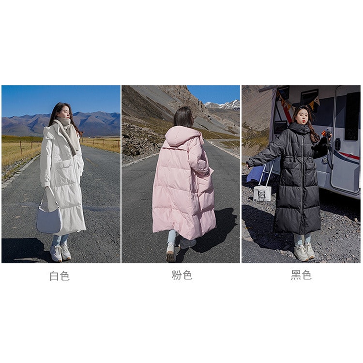 Women′ S New Winter Thickened Korean Version Cotton Jacket MID-Length  Over-The-Knee Cotton Jacket - China Down Jacket and Down Puffer Jacket  price