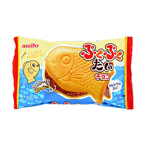 ぷくぷくたい焼き - 日本のチョコレートデザート、0.56 oz