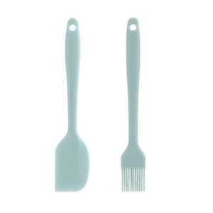 【中国直送】FaSoLa 食品用シリコンヘラ スクレーパー+オイルブラシ 2点セット