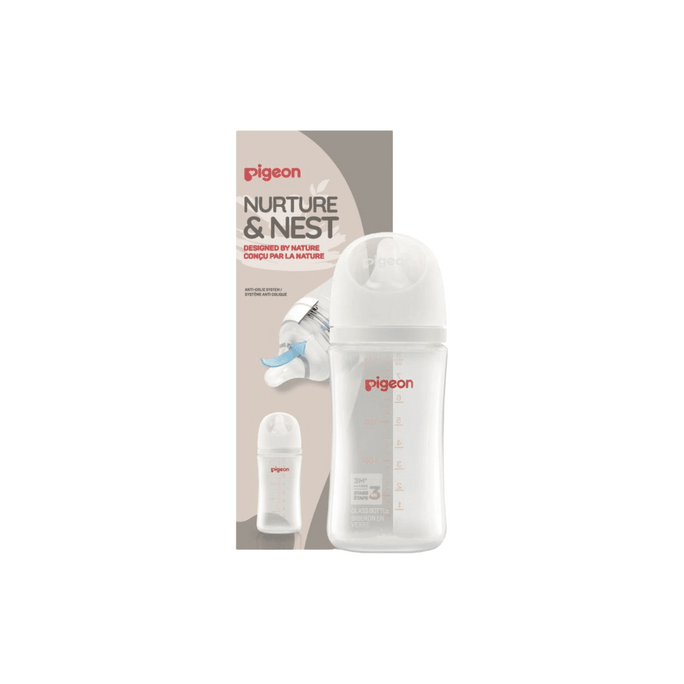 PIGEON  Glass Nursing Bottle 240ml