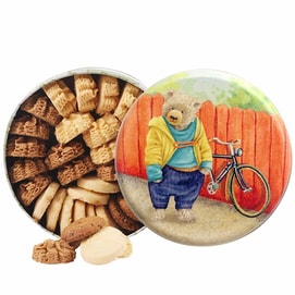 Jenny Bakery Premium Assorted Flavours 4Mix Butter Cookies 640g