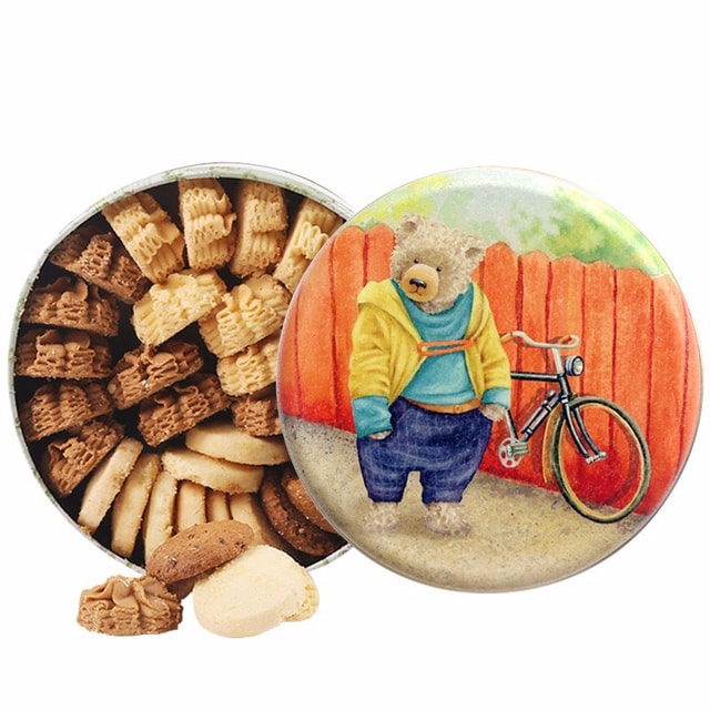 Premium Assorted Flavours 4Mix Butter Cookies 640g - Yami