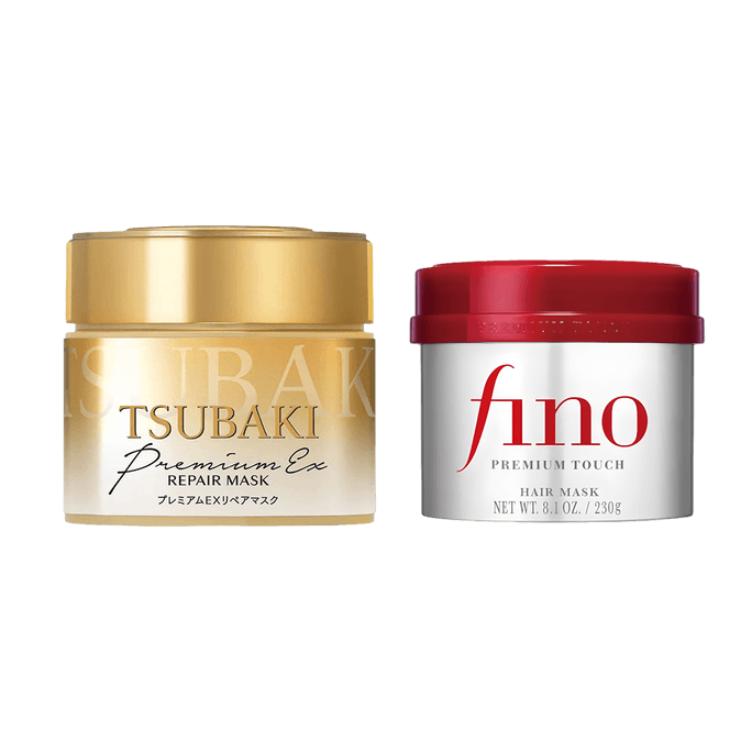 【Value Pack】TSUBAKI Premium Repair Hair Mask 180g FINO Premium Touch Hair Mask 230g