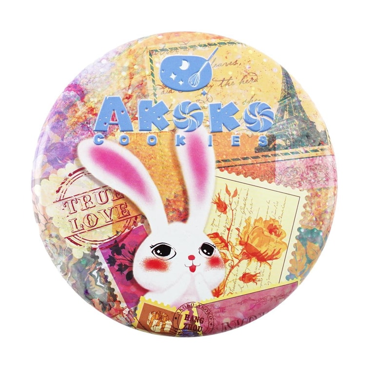 AKOKO 法式三拼小花曲奇 奶油曲奇禮盒 草莓優格口味+海鹽蜂蜜起司口味 +濃厚可可口味 230g【酥軟綿密 超網紅伴手禮】【新鮮短保0添加】 3