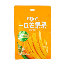 百草味 一口芒果条 80g 【原果鲜切】【果肉细腻】