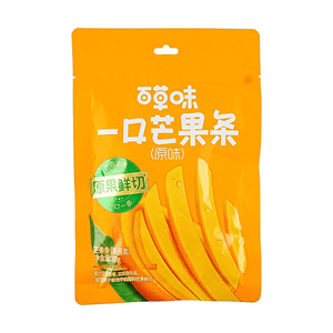 Mango Strips 2.82 oz 【Fresh Cut Fruit】【Soft and Delicate Texture】