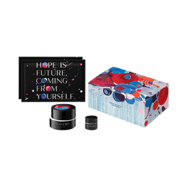 Anti-aging skincare gift set (day cream, 2 masks, night cream) 358g