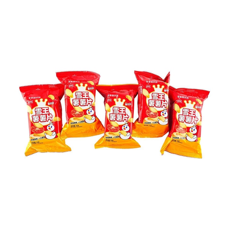 Snow King Tomato Flavor Potato Chips 1.06 oz*5packs 3