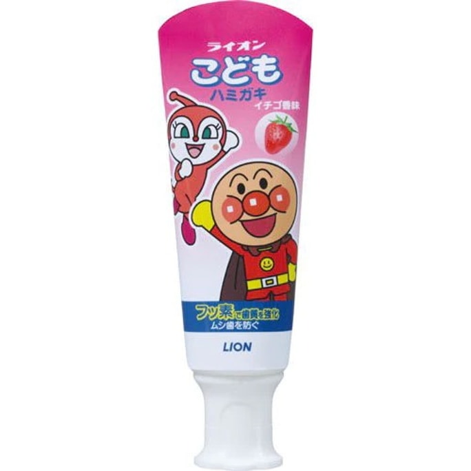Anpanman Children Toothpaste Strawberry Flavour 40g