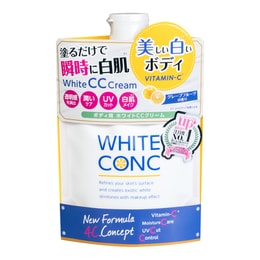 日本WHITE CONC 身体美白CC霜 #葡萄柚香 200g