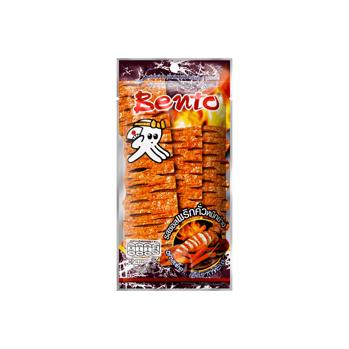 태국식 매운맛 구운 오징어 슬라이스 0.63온스