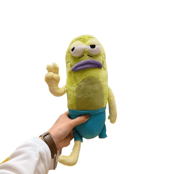 Biqibao Ugly Fish is funny, cute, plush toy, abstract cotton doll, Biyeyu 30cm *1