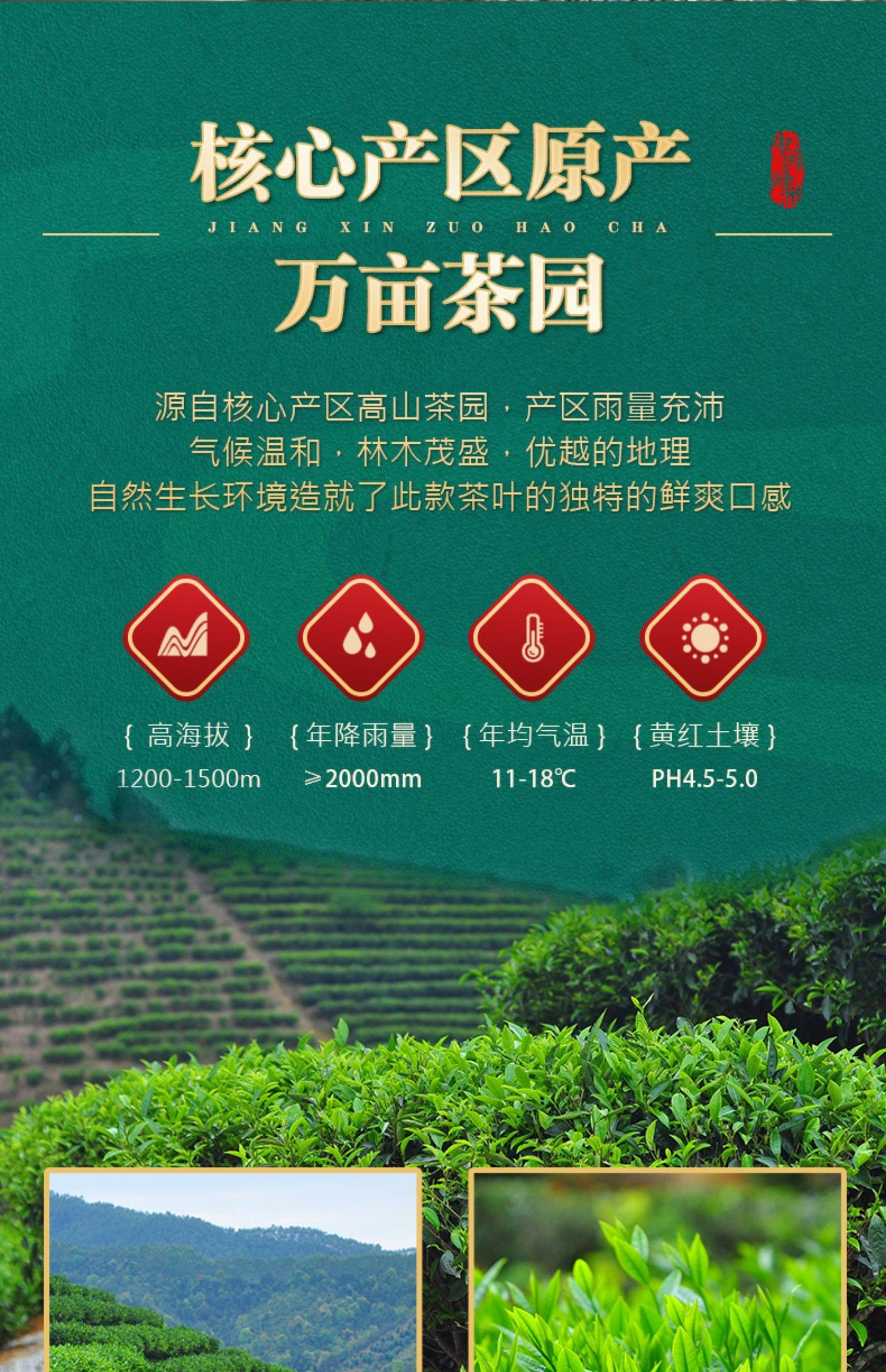 【中国直邮】 中闽峰州 滇红大金针茶叶云南凤庆滇红茶特级浓香型250g