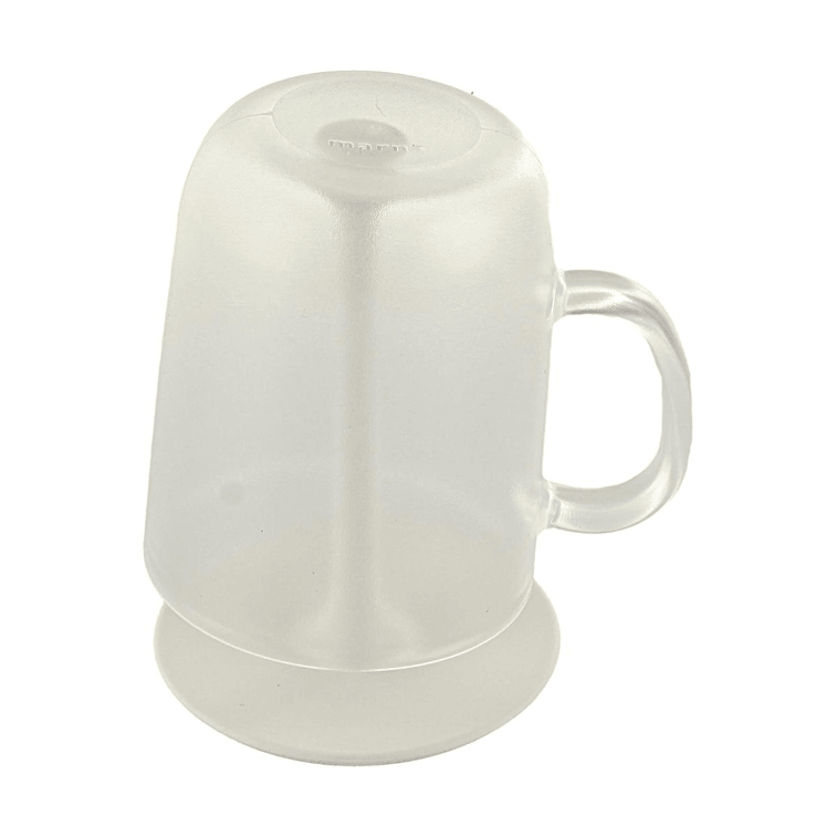Cup Holder Set With Handle, Clear Type, Cup Draining Storage, Bathroom Countertop Organizer 8