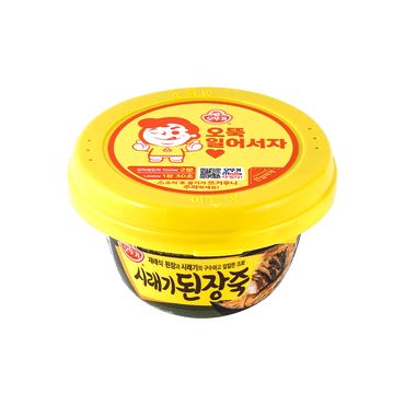 韩国OTTOGI不倒翁 营养美味粥  萝卜叶大酱味 2分钟即食 285g