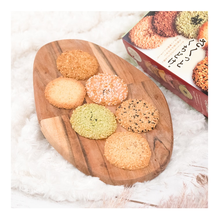 日本TIVOLI TIVON阡朋 夹心酥酥饼礼盒 6种口味 36枚入 8