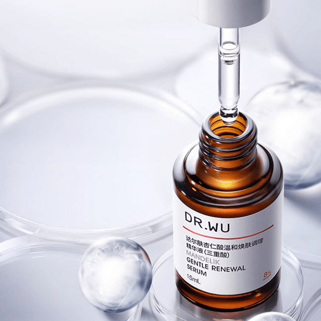 DR.WU达尔肤 杏仁酸精华8%三重酸 15ml 祛痘果酸水杨酸去闭口去角质 改善粗糙