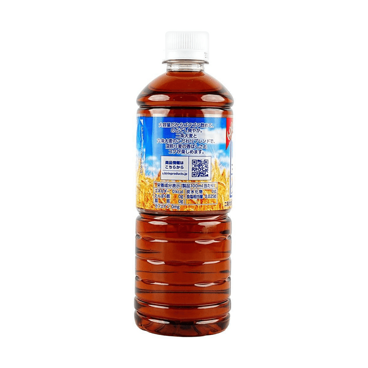 日本KIRIN麒麟 大麦茶 0糖卡0脂肪麦香即饮茶饮料 600ml 9