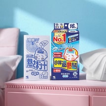 아기용 쿨링 젤 시트, 파란색, 16개입