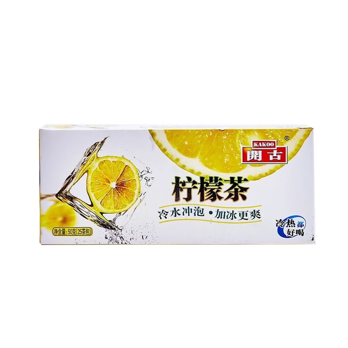 Classic Lemon Green Tea Bags 50g