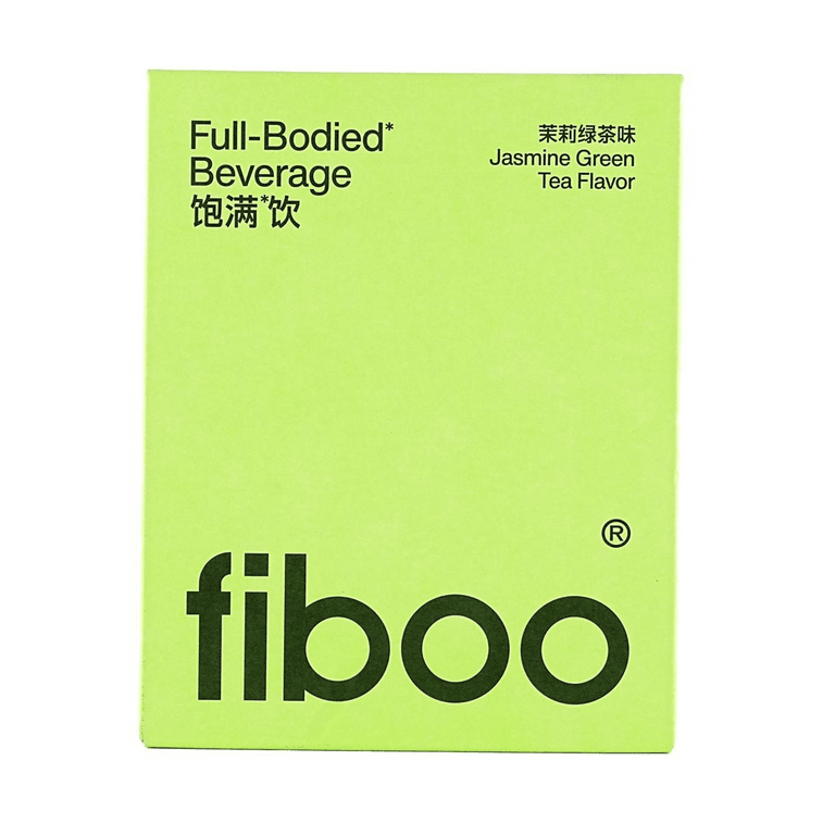 FIBOO 飽滿飲 5g*10條裝 茉莉綠茶口味 高飽腹劑代餐 白芸豆輕斷食高飽腹液斷 管理期運動營養 阻擋糖碳 5