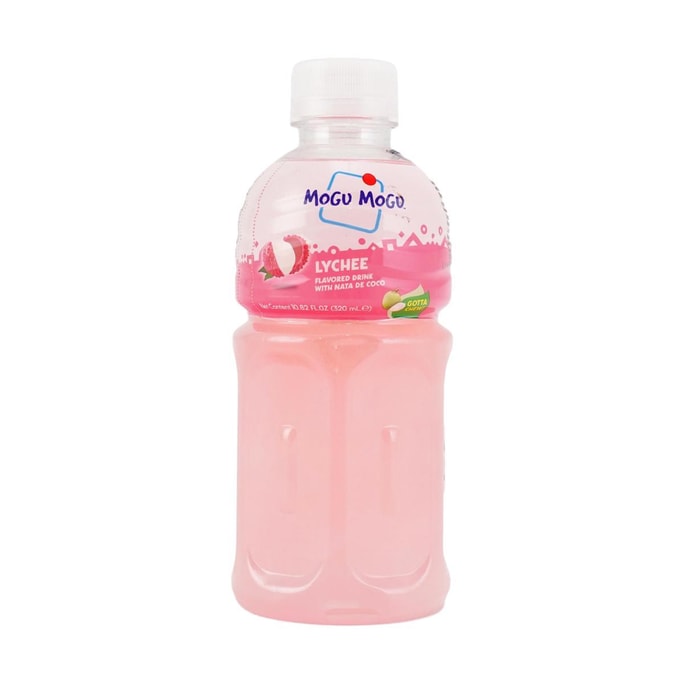 泰國MOGU MOGU 果汁椰果飲料 荔枝口味 320ml