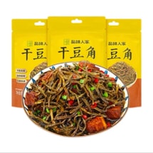 品味人家 乾豆角 特產乾貨長豇豆燒肉 鐵鍋燉 涮火鍋食材100g*1袋