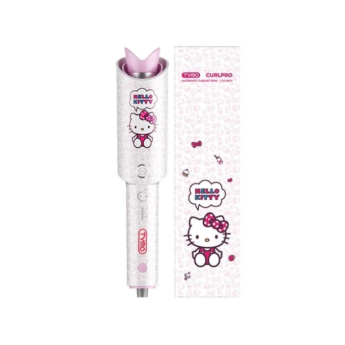 【香港直送】 TYMO Hello KittyコラボモデルHC503自動カールアイロン*1 32mmウェーブマイナスイオンヘアケア