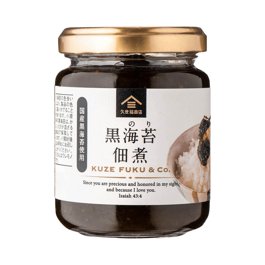 海苔の佃煮 日本直送】 日本 Kuze Fuku & Sons 久世福 海苔佃煮 145g - Yami