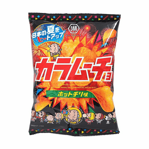 日本KOIKEYA湖池屋 咔辣姆久 厚切薯片 劲辣唐辛子口味 54g