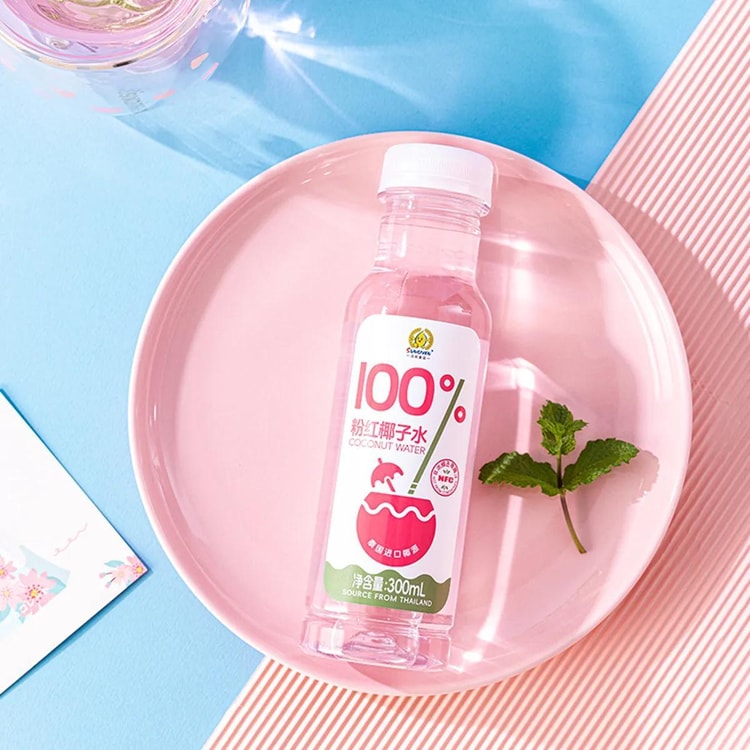 SUNGIVEN FOODS 100% NFC ピンクココナッツウォーター 10.14 fl oz*12
