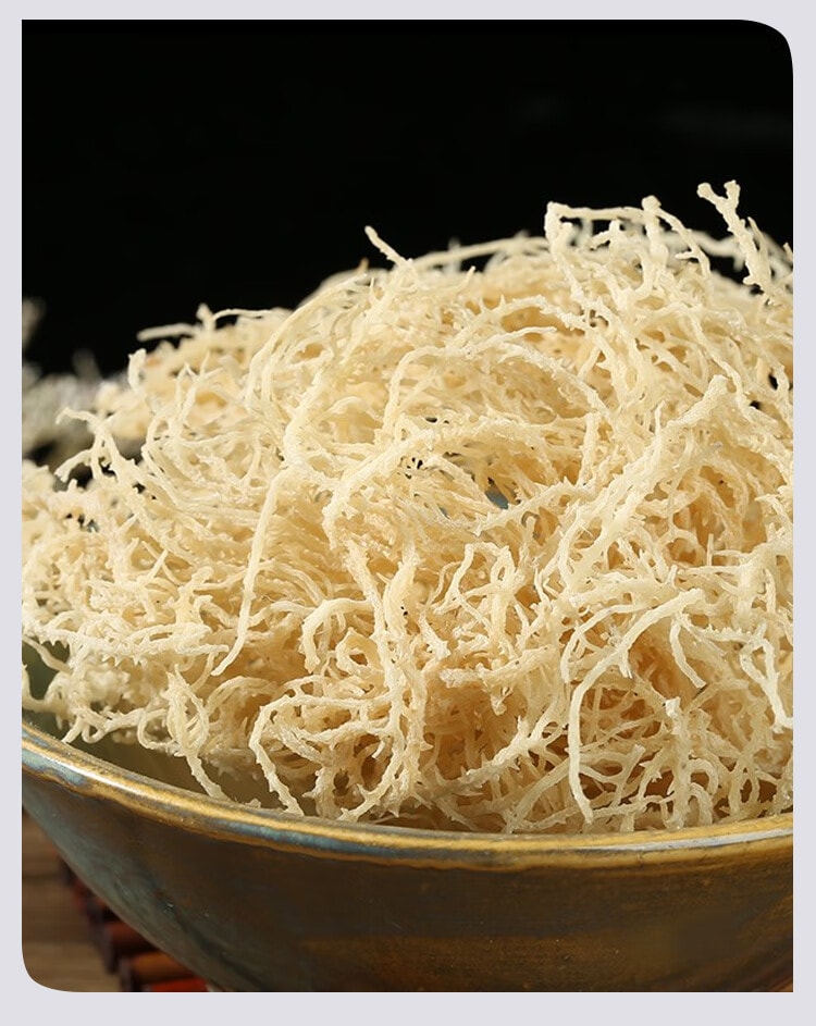 【中国直邮】 鲜窝窝 龙须菜250g 干燥石花菜海石花鹿角菜  凉拌菜 干菜海产干货