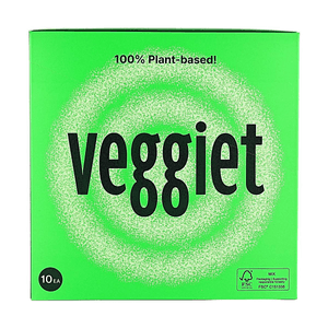 VEGGIET Plant-Based Protein Shake Real Matcha 10 Packs Jeju Organic Matcha Pea Protein Chicory Root Fiber