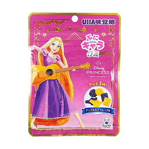Disney Collaboration  Princess Character Gummies 1.76oz 【Apple & Grape Flavors】【Random Packaging】