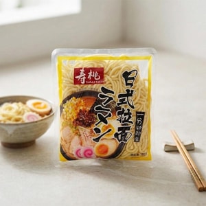 Japanese Style Fresh Ramen , 6.35 oz【Ready In 1 Minute】【Not Fried】