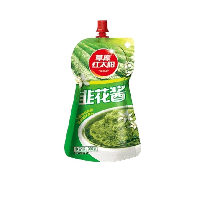 Leek Flower Sauce, Wild Fresh Leek Flower Sauce, Rice And Noodle Sauce, Hot Pot Dipping Sauce 200g*1 Bag