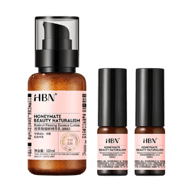 레티놀 퍼밍 에센스 로션 세트, 120ml + 100ml*2개 - 탄력, 미백, 안티에이징, 주름 개선, 진정 효과