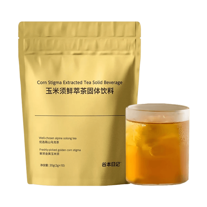 谷本日记 玉米须鲜萃茶固体饮料 2g*10包