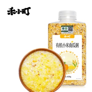 He Xiaoding Organic Millet and Pumpkin Porridge  420g